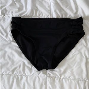black bikini bottoms